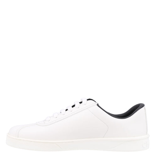 Calfskin CC Sneakers White