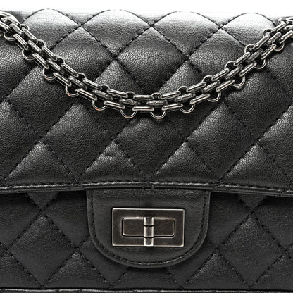 Mini Quilted Sheepskin Flap Shoulder Bag