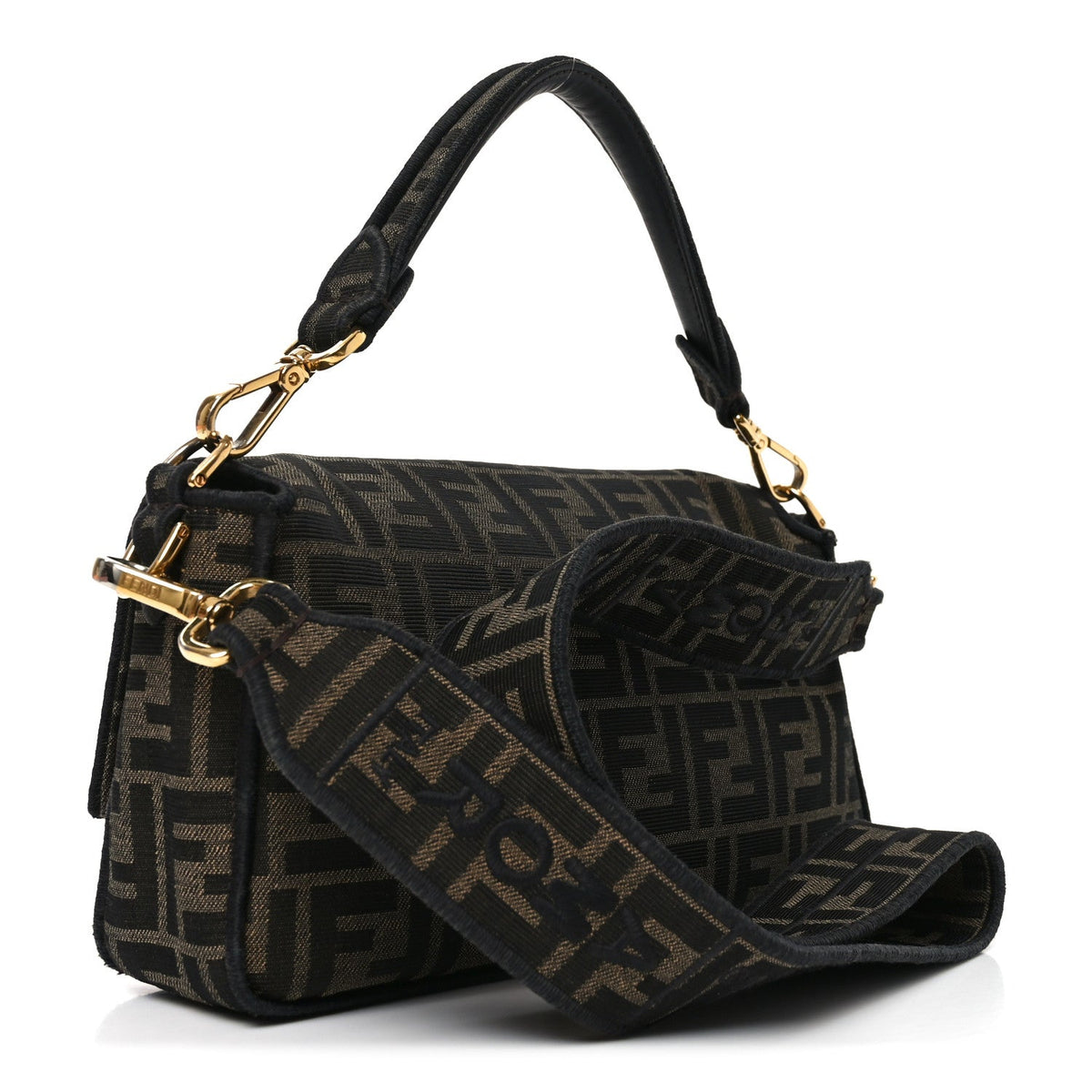 Medium Fabric Handbag - Black
