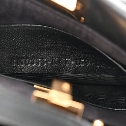 Nappa Satchel Bag - Black