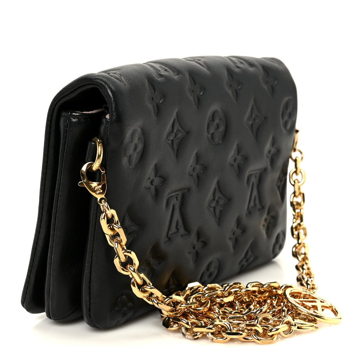Lambskin Handbag - Black