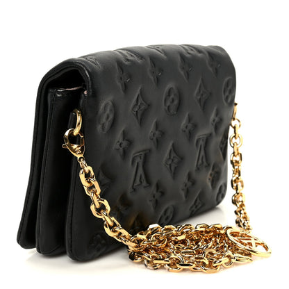 Lambskin Handbag - Black