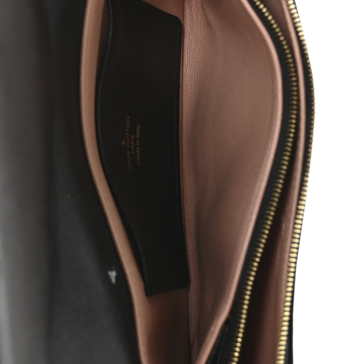 Lambskin Crossbody Bag - Black