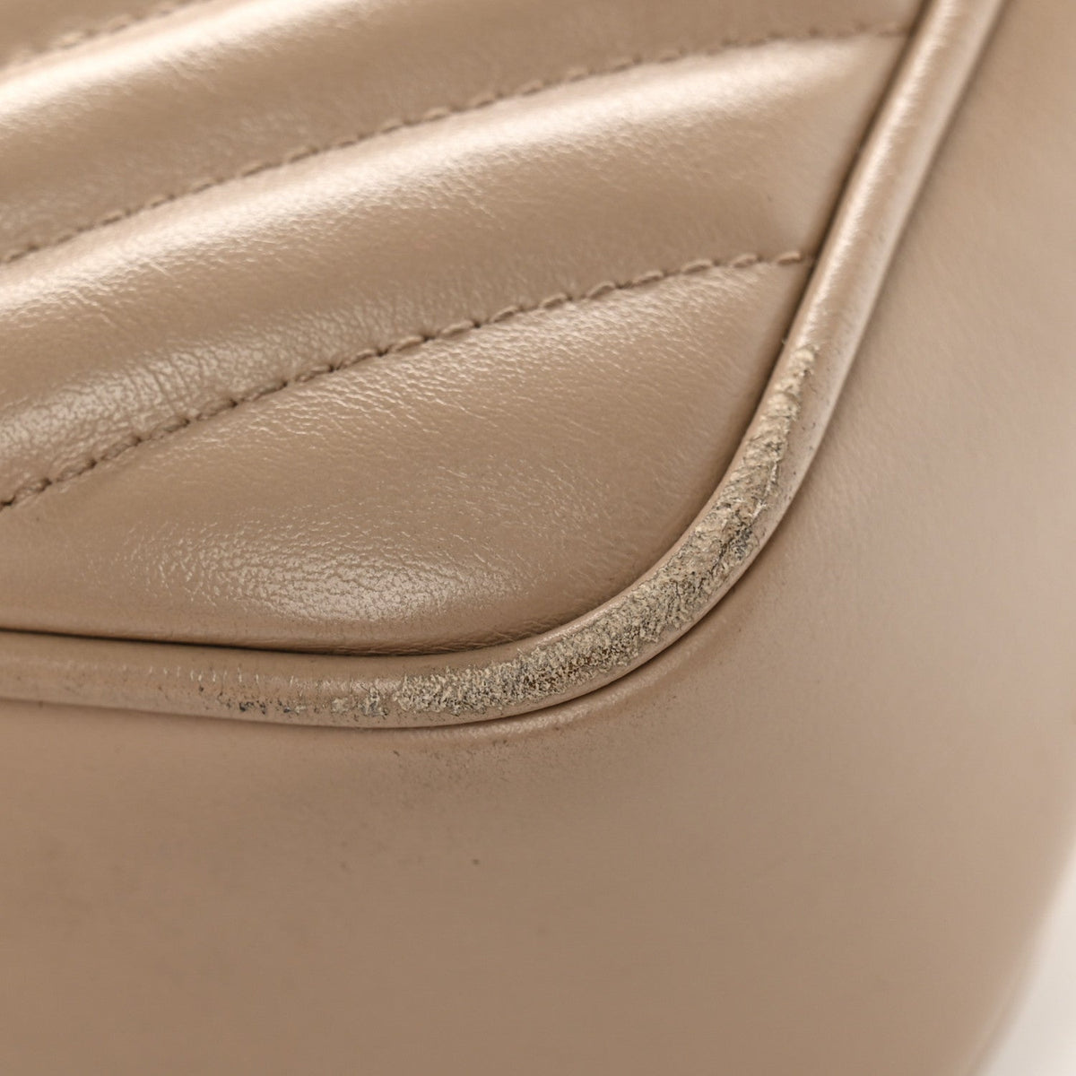 Calfskin Crossbody Bag - Beige