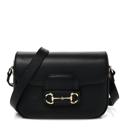Calfskin Shoulder Bag - Black