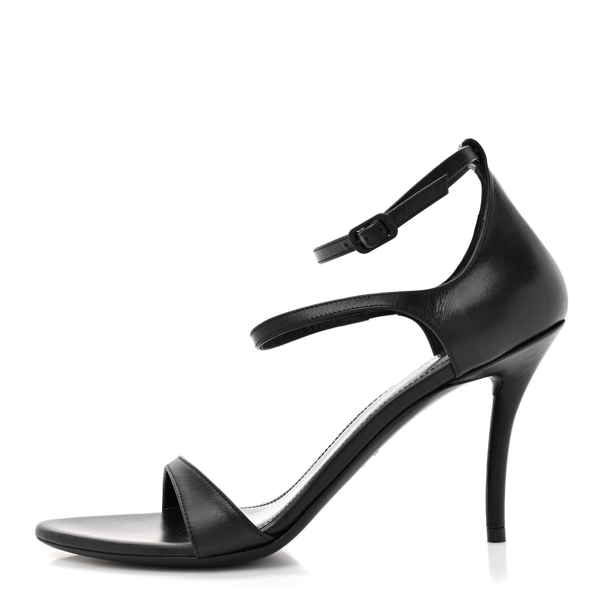 Calfskin Honey 90Mm Sandal Black