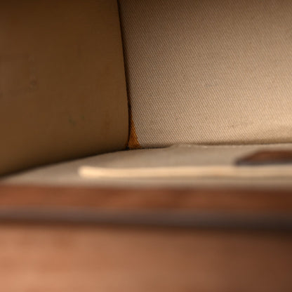 Suede Handbag - Brown