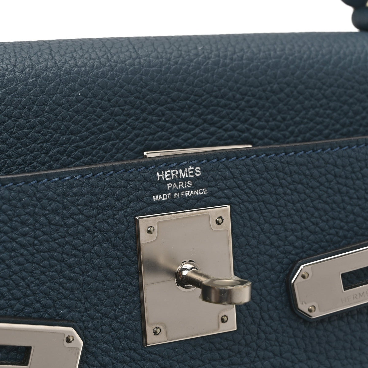 Togo Kelly Retourne 28 Colvert Handbag