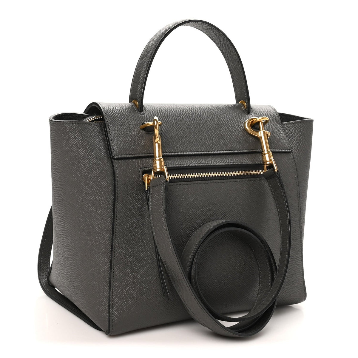 Calfskin Belt Bag - Grey