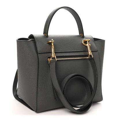 Calfskin Belt Bag - Grey