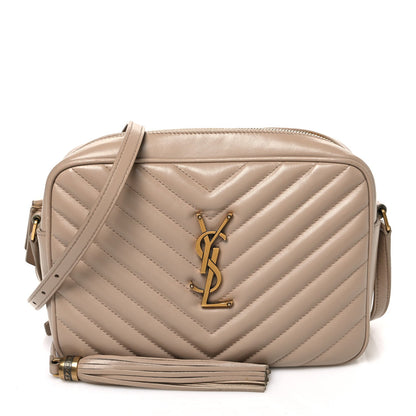 Calfskin Crossbody Bag - Beige