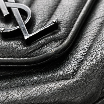 Medium Sheepskin Handbag - Black