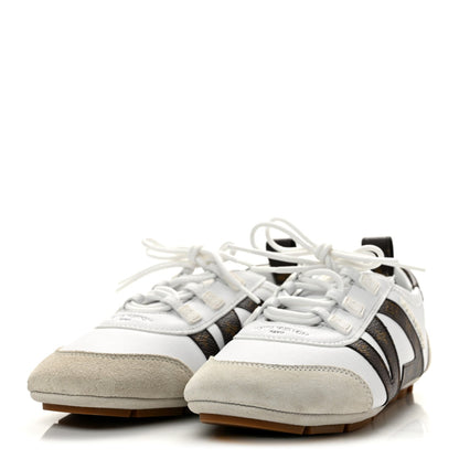 Louis Vuitton Monogram Calfskin Women's LV Sneakerina 37 White