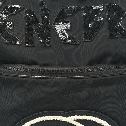 Nylon Backpack - Black