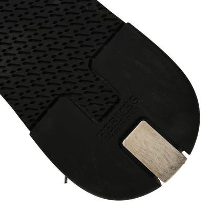 Hermes Knit Goatskin Men's Addict Sneakers 41 Black White