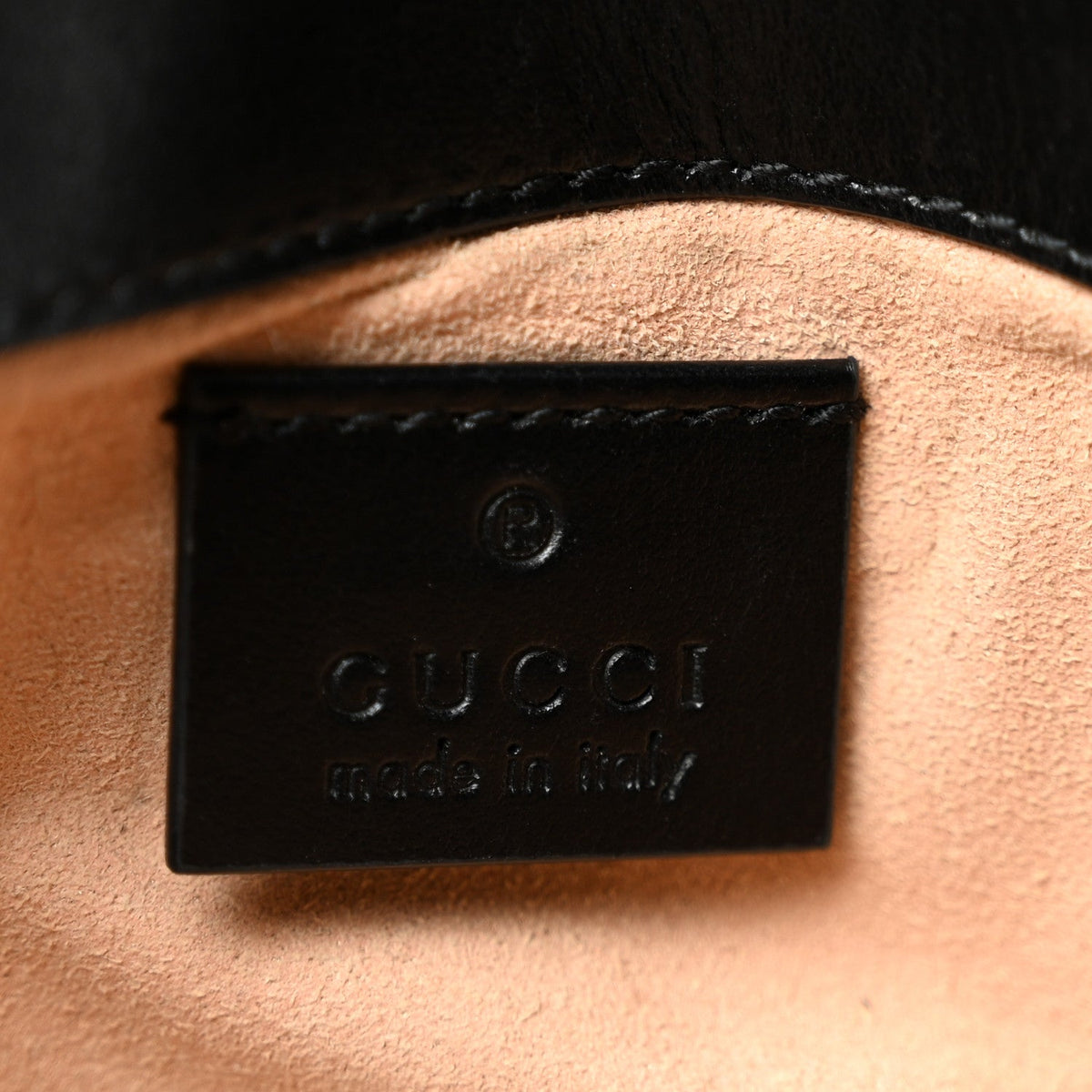 Mini Calfskin Shoulder Bag - Black