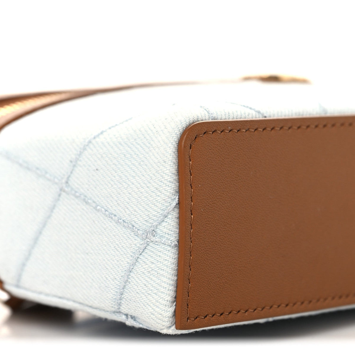 Quilted Calfskin Handbag - Blue