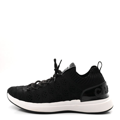 Fabric Logo Sneakers Black