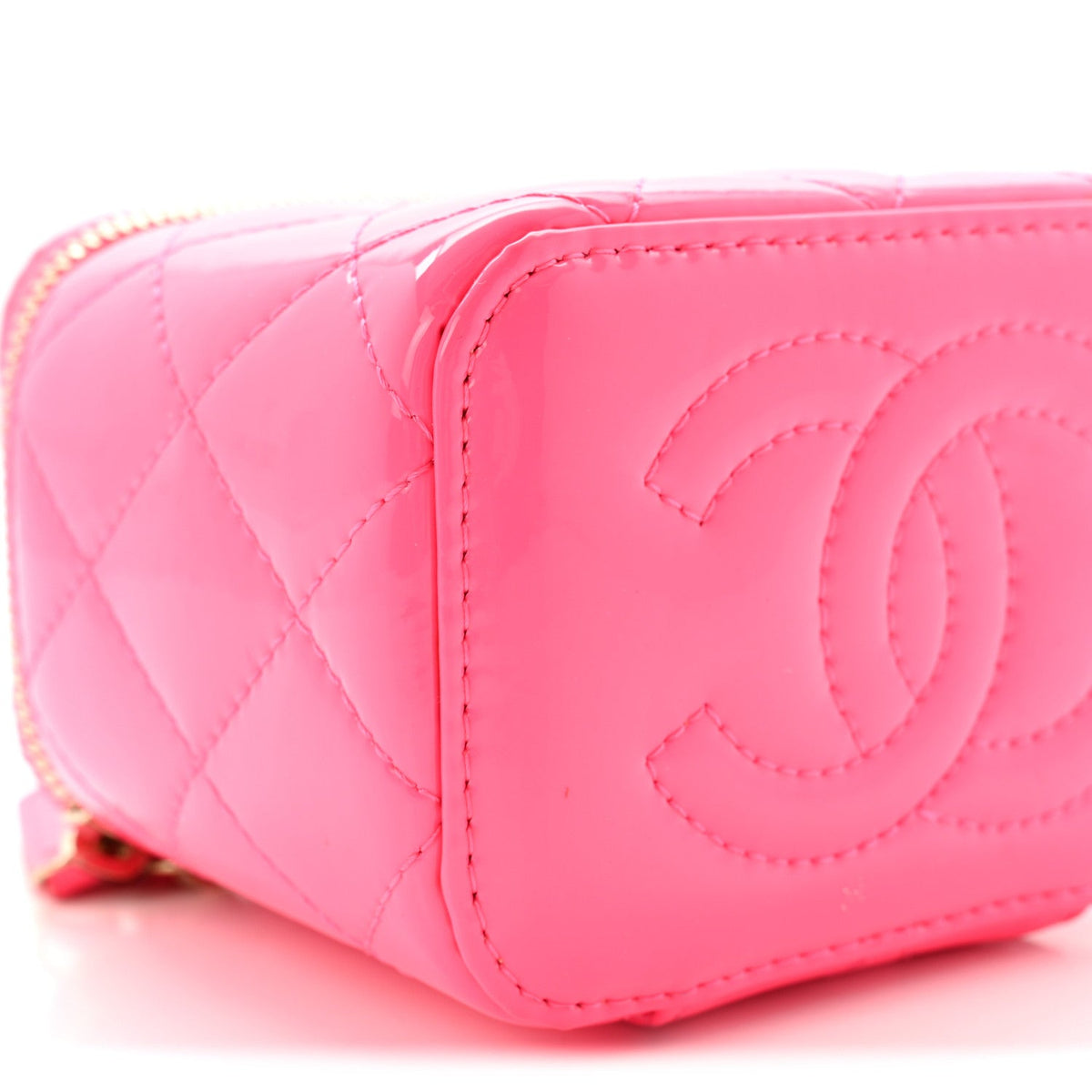 Mini Quilted Handbag - Pink