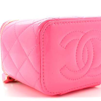 Mini Quilted Handbag - Pink