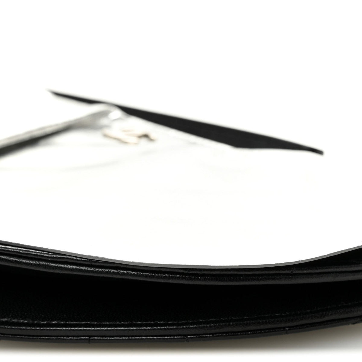 Lambskin Clutch Bag - Black