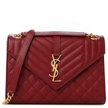 Medium Satchel Bag - Red