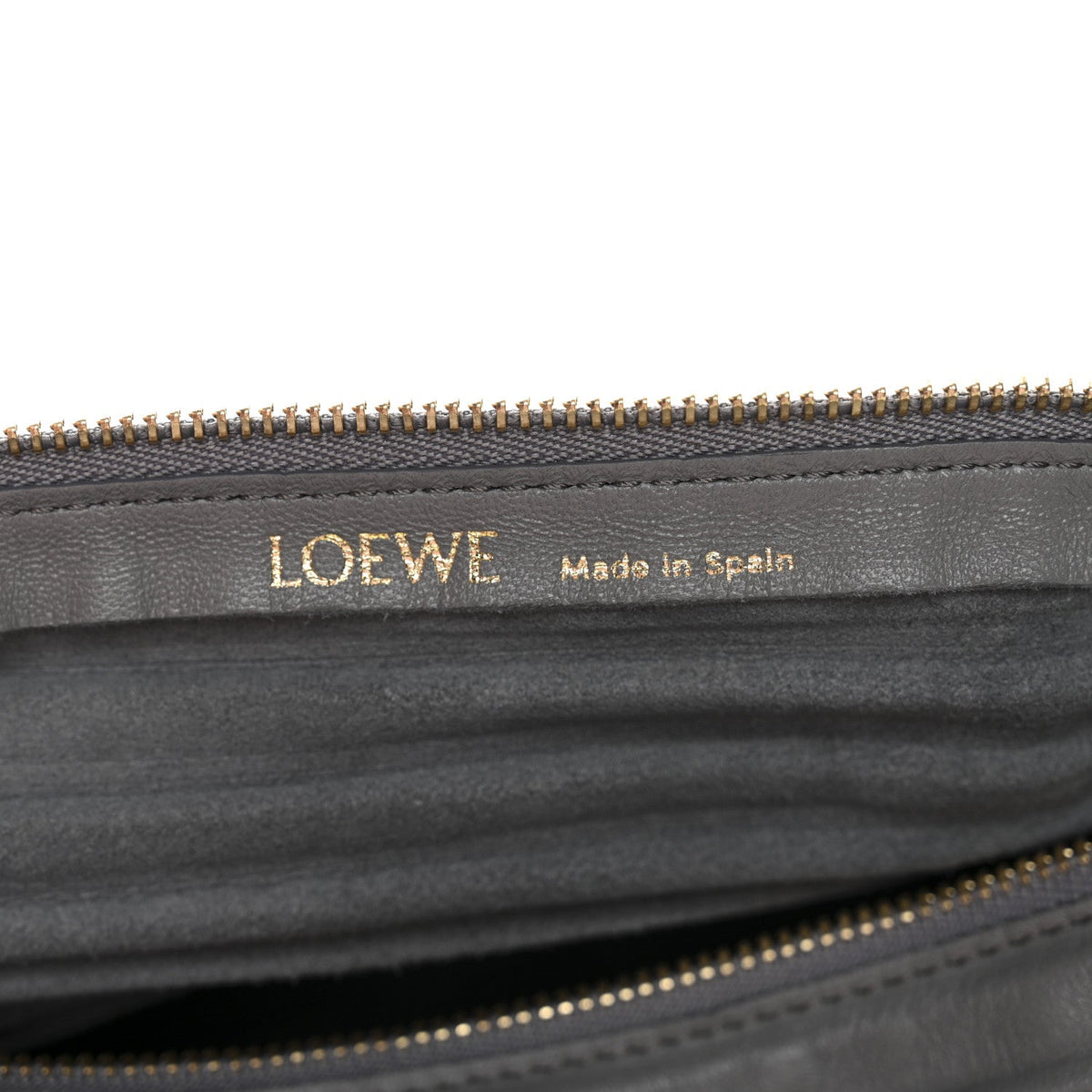 Lambskin Shoulder Bag - Grey
