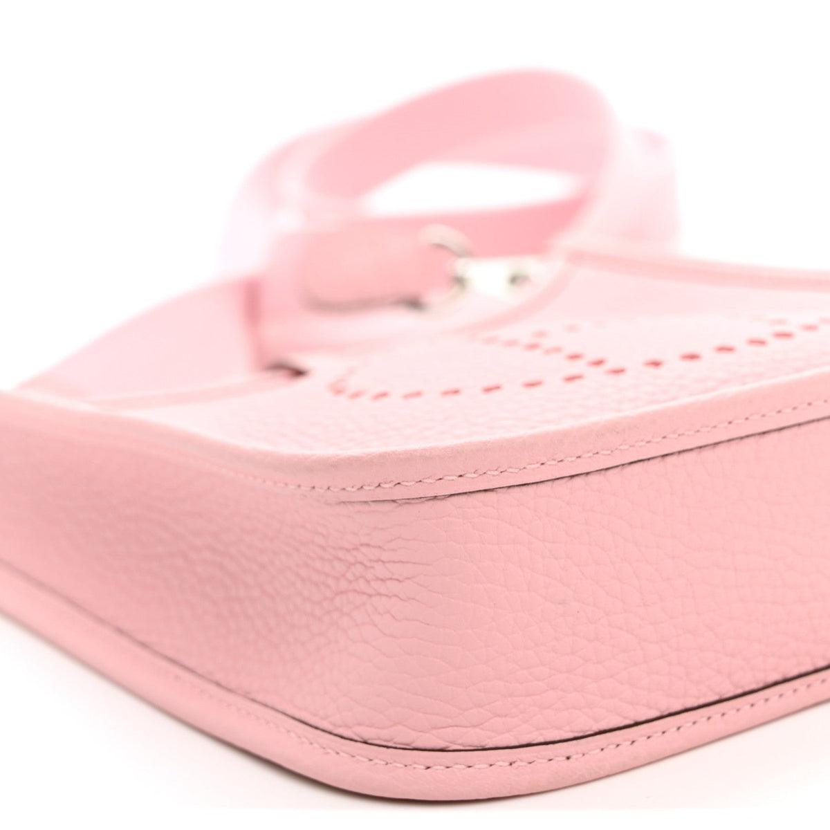 Taurillon Clemence Evelyne Tpm Rose Saku Handbag