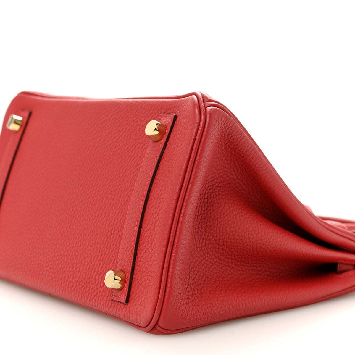 Togo Birkin 25 Rouge Vif Handbag