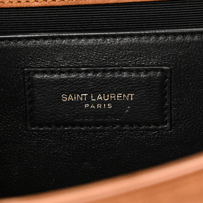 Small Suede Satchel Bag