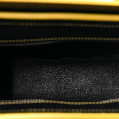 Nano Calfskin Travel Bag - Black