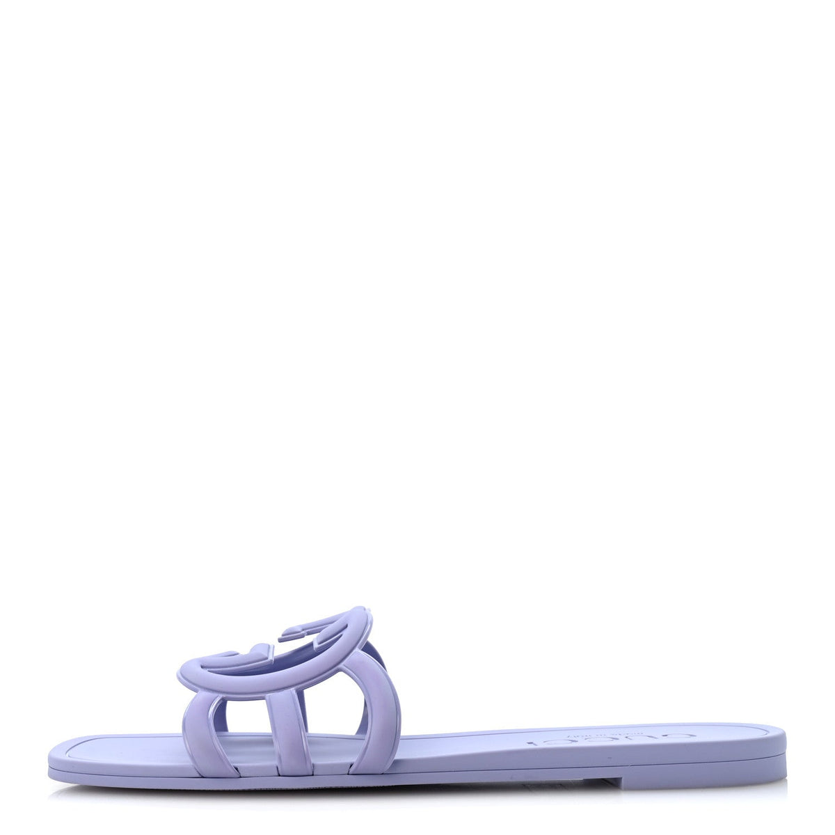 Rubber Interlocking G Slide Sandals Roger Glicine