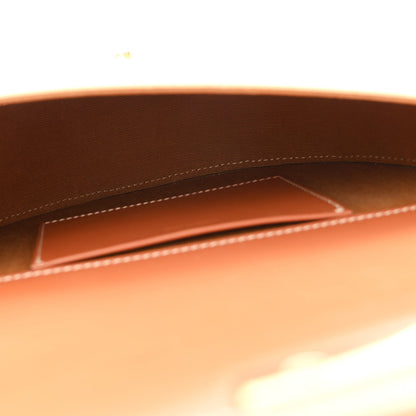 Calfskin Canvas Handbag - White