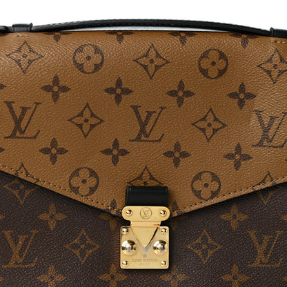 Reverse Monogram Pochette Metis Handbag