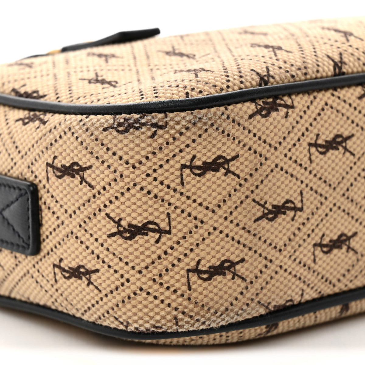 Canvas Crossbody Bag - Beige