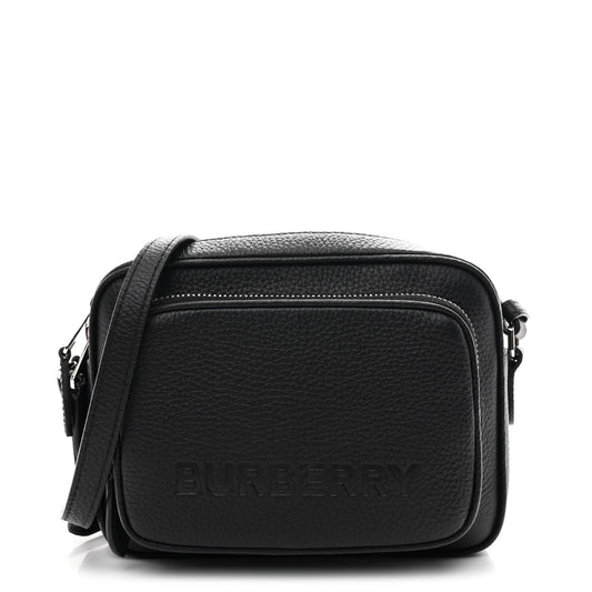 Small Calfskin Crossbody Bag - Black