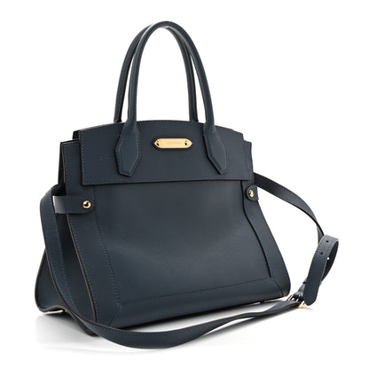Calfskin Handbag - Blue