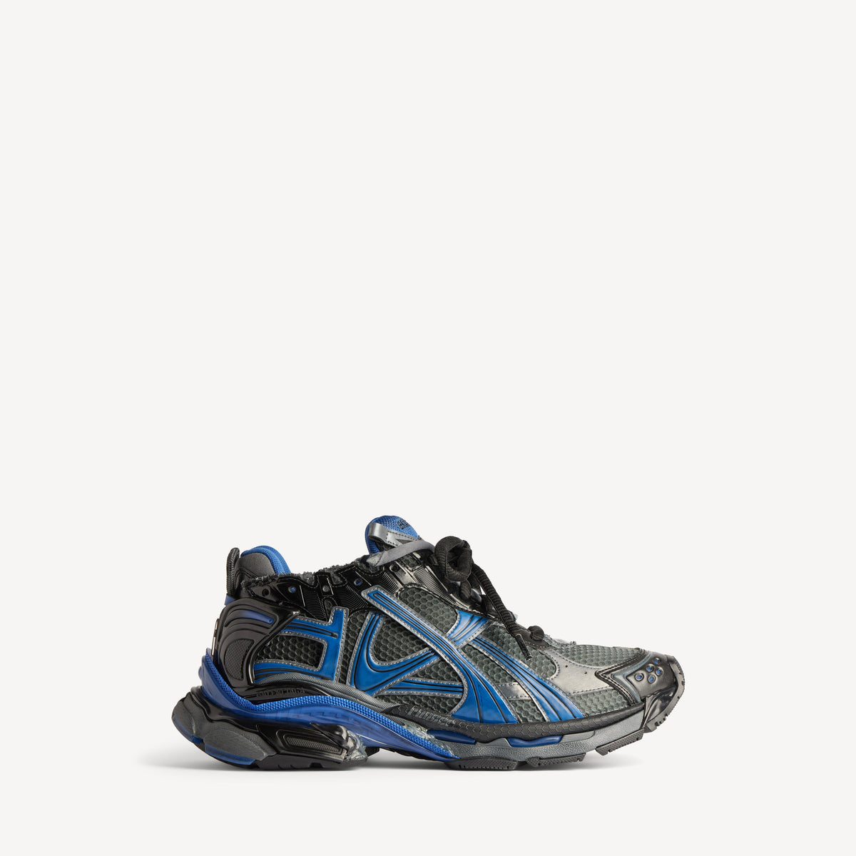 Balenciaga Runner Black/Blue/Grey Men's Shoes