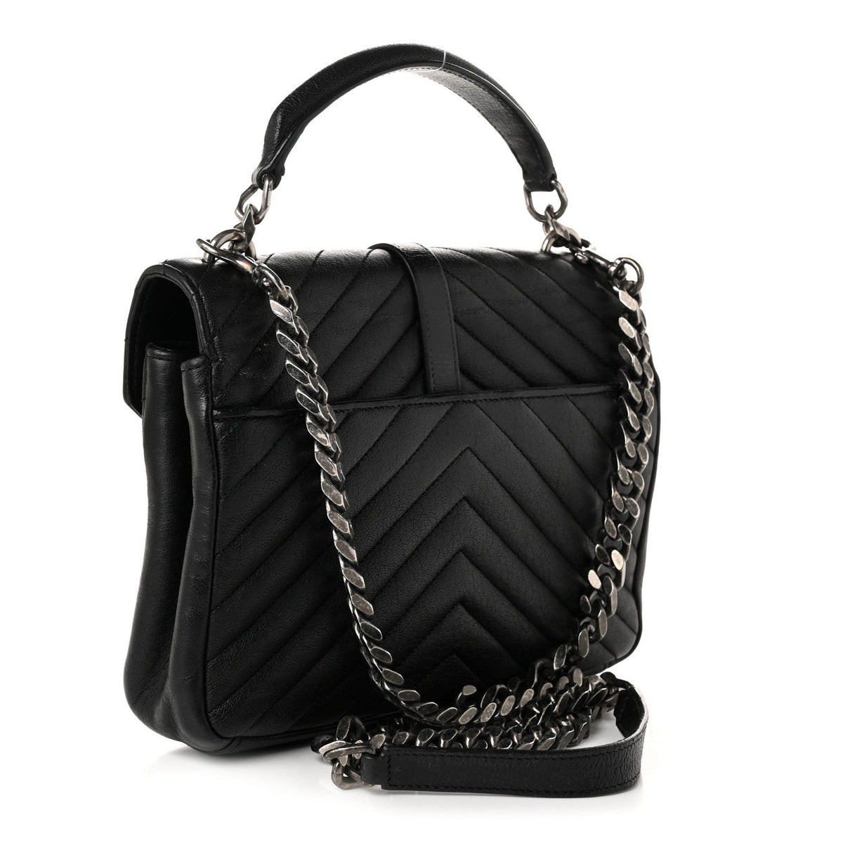 Medium Sheepskin Handbag - Black
