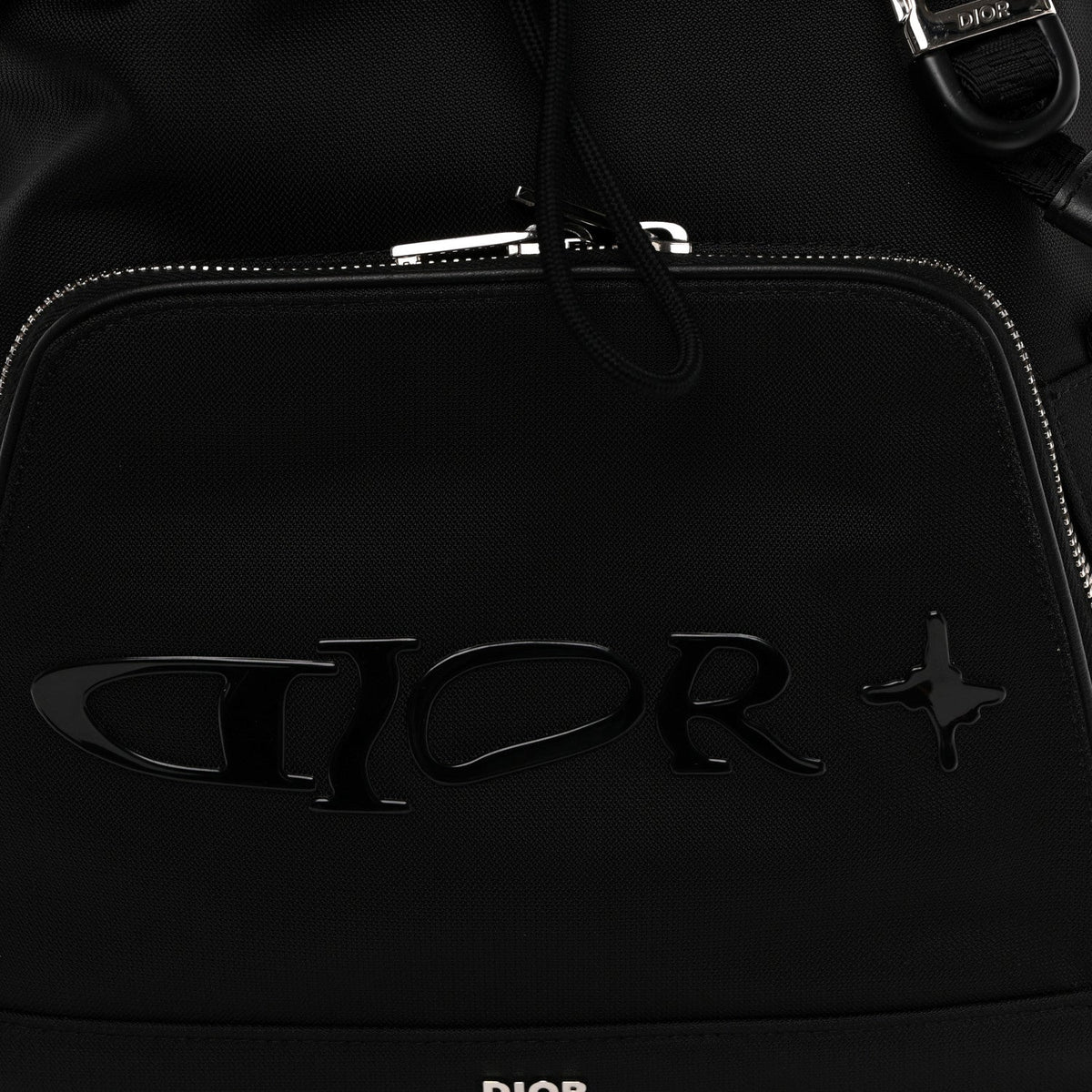 Nylon Backpack - Black