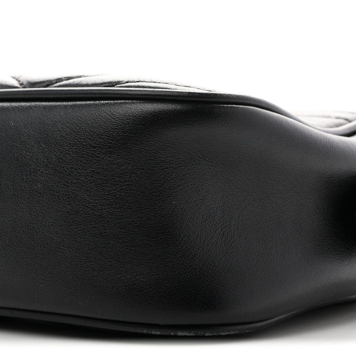 Small Calfskin Shoulder Bag - Black