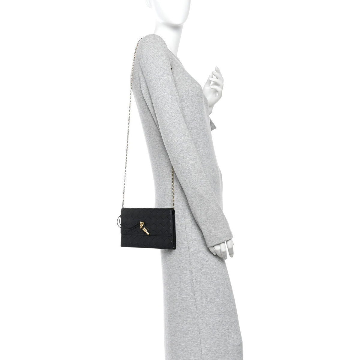 Nappa Pouch - Black