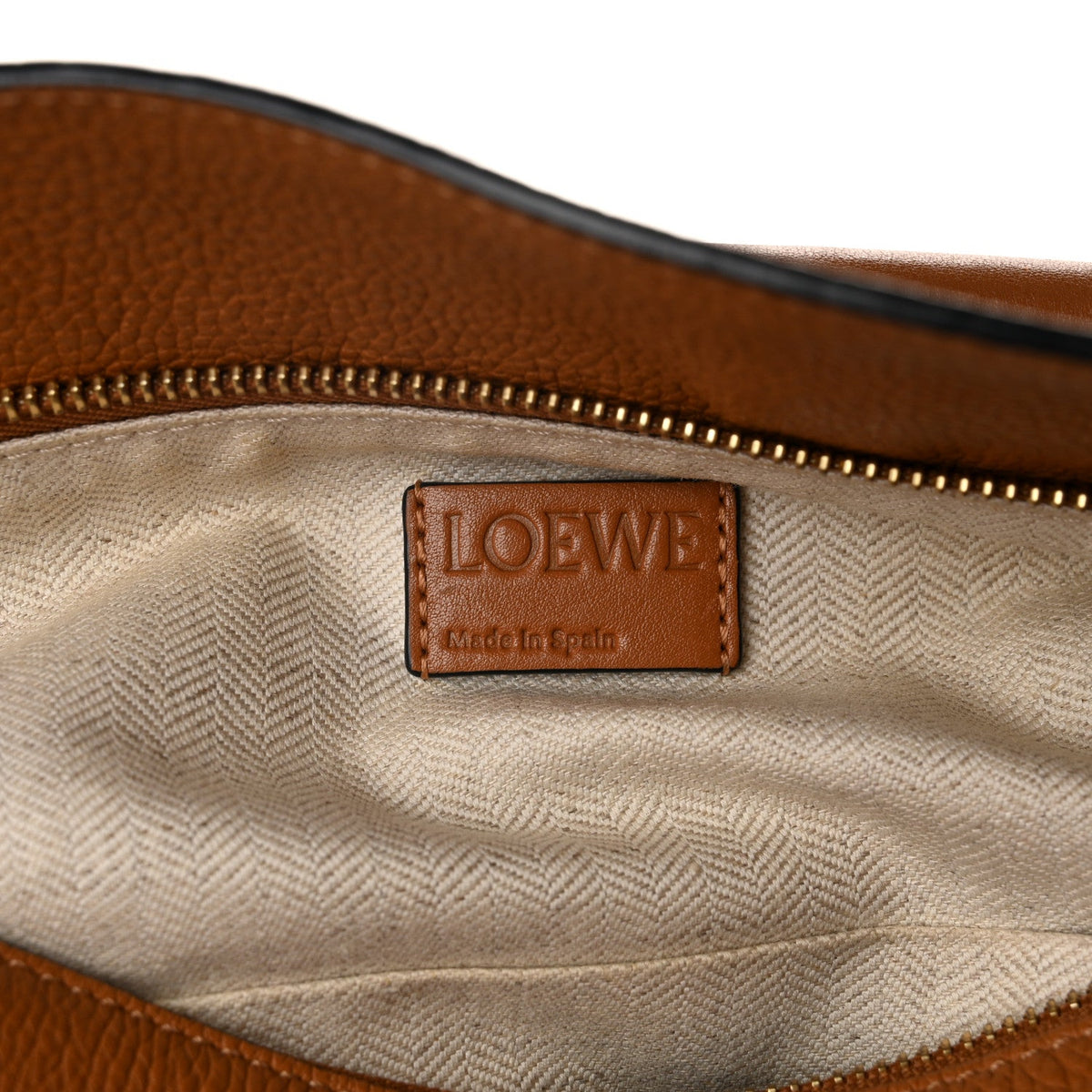 Medium Calfskin Handbag - Tan