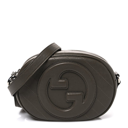 Mini Calfskin Shoulder Bag - Green