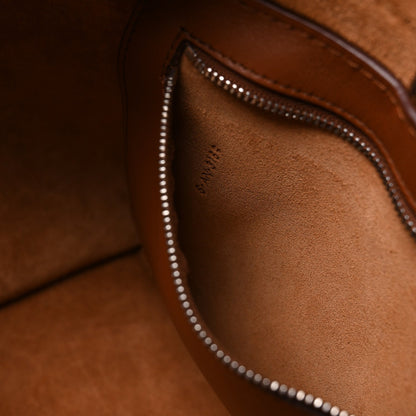 Small Calfskin Handbag - Tan