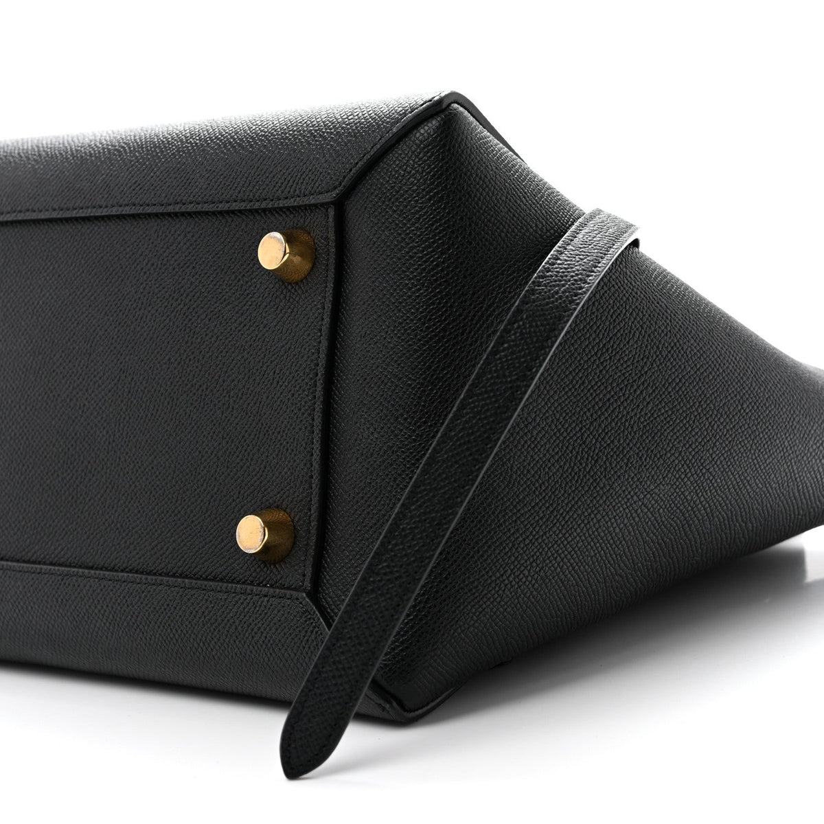 Mini Calfskin Belt Bag - Black