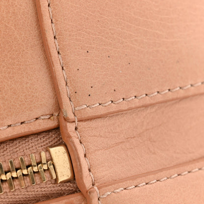 Calfskin Handbag - Beige