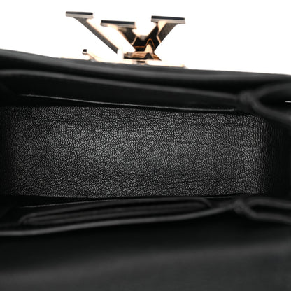 Calfskin Handbag - Black