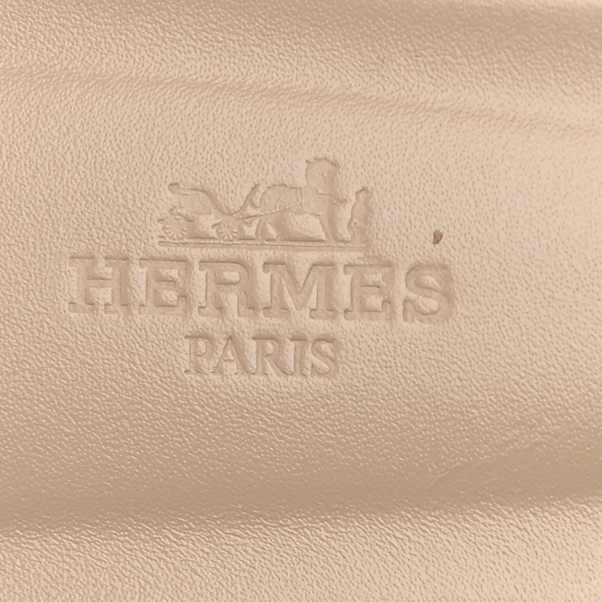 Hermes Box Calfskin Oran Women's Sandals Camel