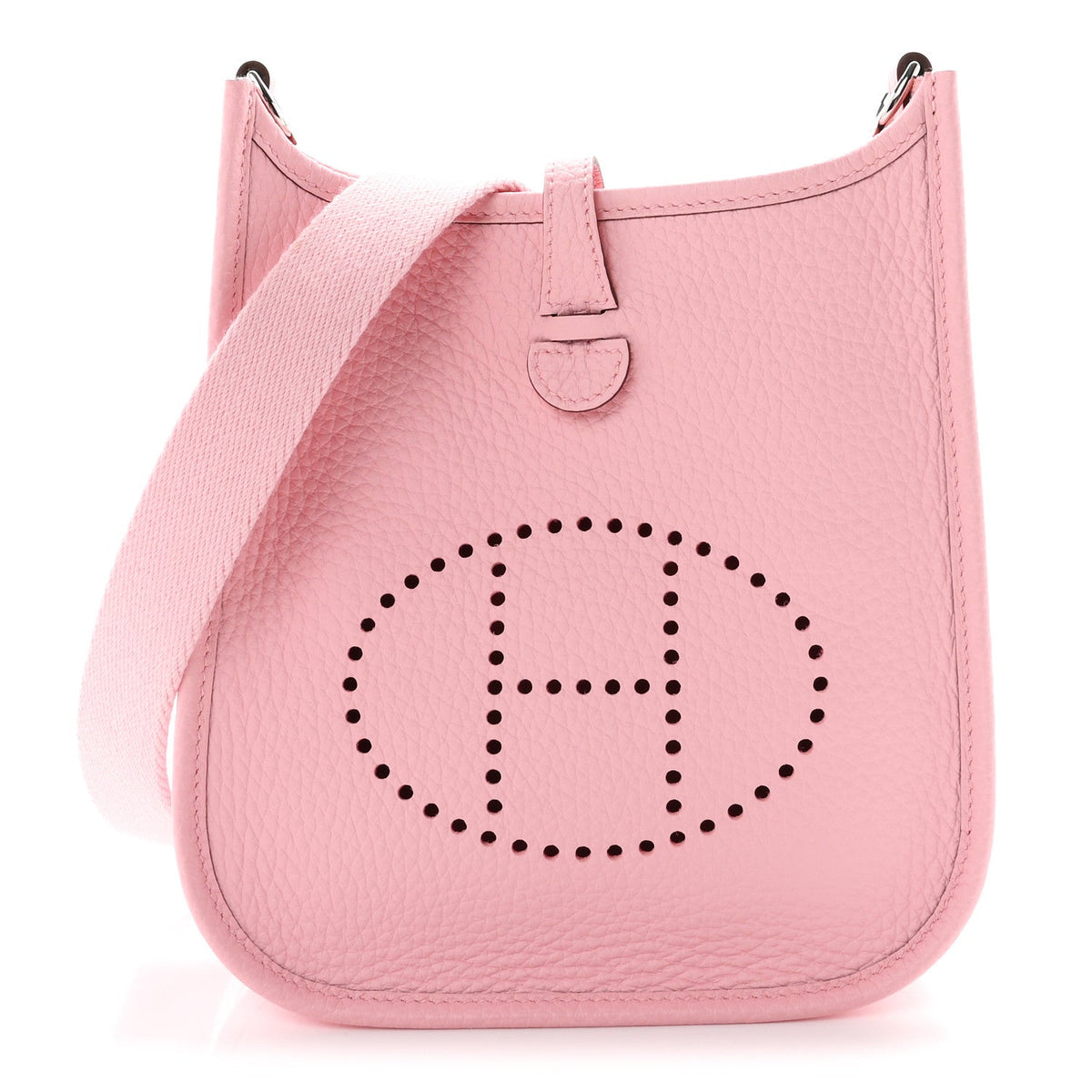 Taurillon Clemence Evelyne Tpm Rose Saku Handbag